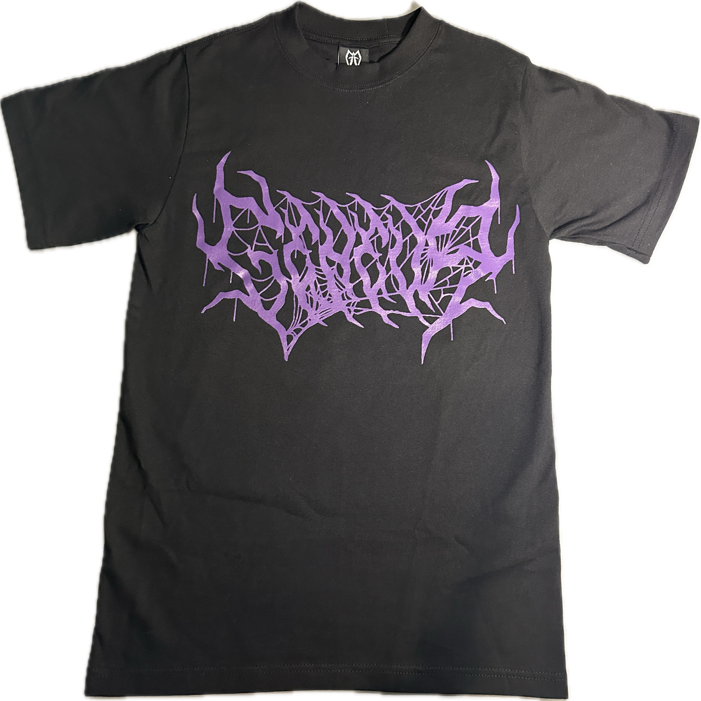PURPLE "ARACHNOPHOBIA" TEE