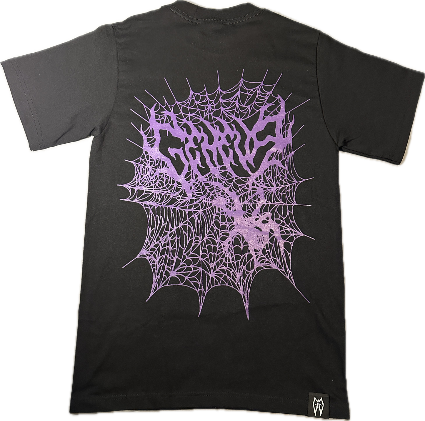PURPLE "ARACHNOPHOBIA" TEE