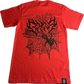 RED "ARACHNOPHOBIA" TEE